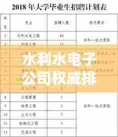 水利水电子公司权威排名榜单揭晓!