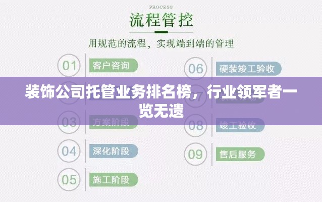 装饰公司托管业务排名榜,行业领军者一览无遗