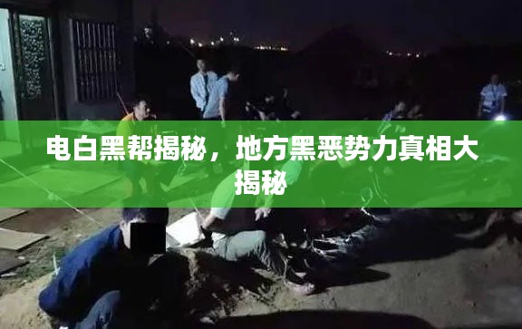 电白黑帮揭秘，地方黑恶势力真相大揭秘