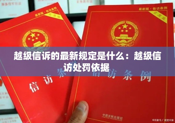 越级信诉的最新规定是什么:越级信访处罚依据