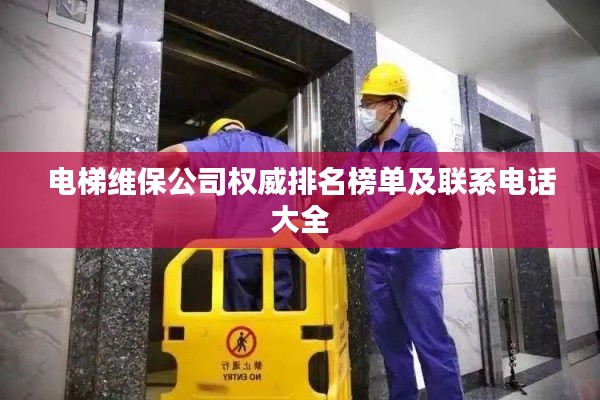 电梯维保公司权威排名榜单及联系电话大全