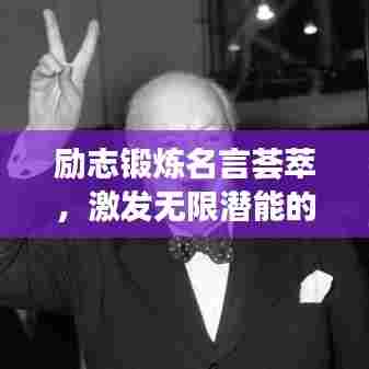 励志锻炼名言荟萃,激发无限潜能的秘诀