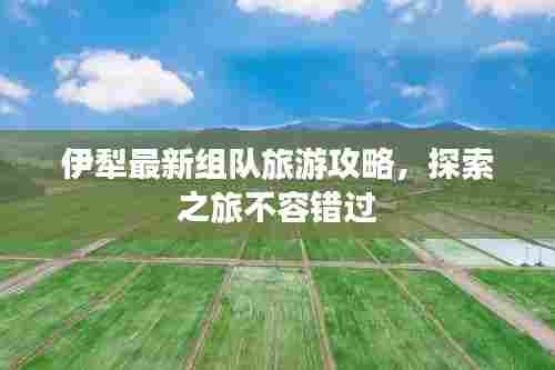 伊犁最新组队旅游攻略,探索之旅不容错过