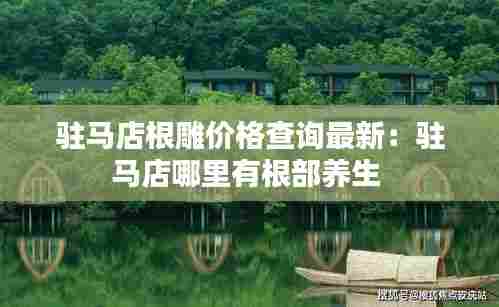 驻马店根雕价格查询最新:驻马店哪里有根部养生
