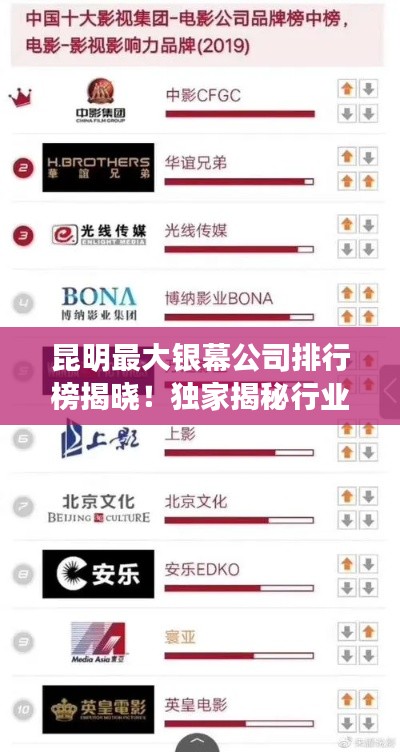 昆明最大银幕公司排行榜揭晓!独家揭秘行业巨头排名