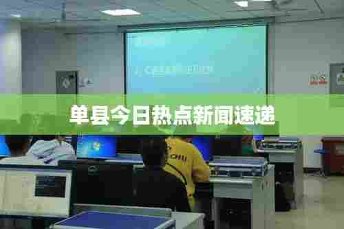 单县今日热点新闻速递