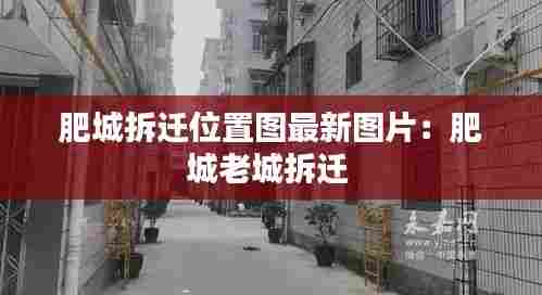 肥城拆迁位置图最新图片:肥城老城拆迁