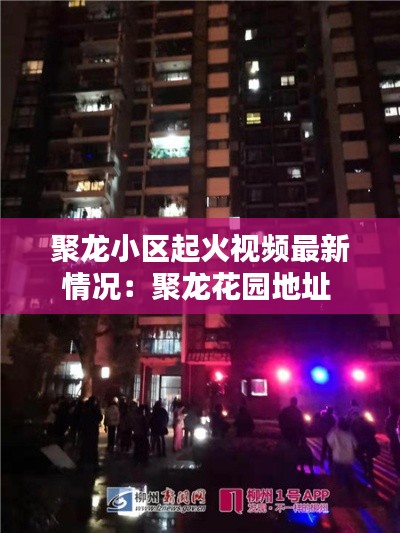 聚龙小区起火视频最新情况:聚龙花园地址