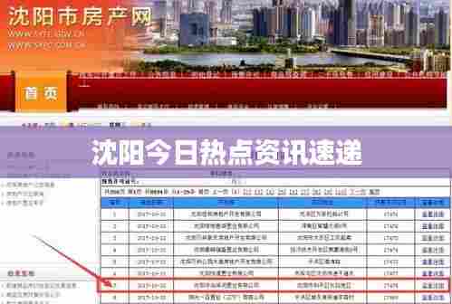 沈阳今日热点资讯速递