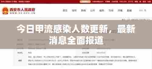 今日甲流感染人数更新，最新消息全面报道