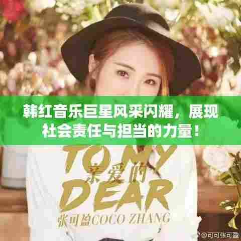 韩红音乐巨星风采闪耀，展现社会责任与担当的力量！