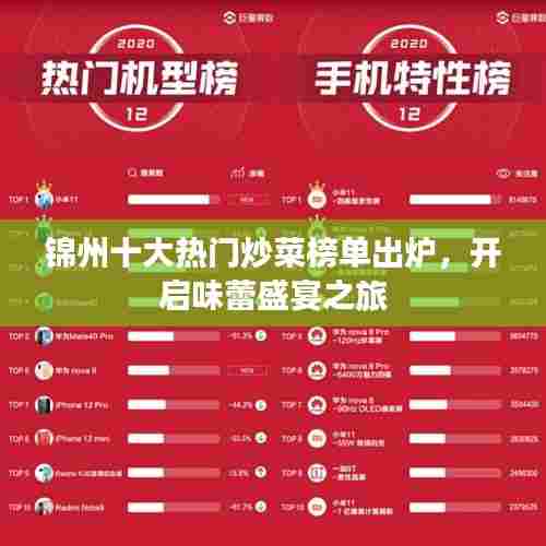 锦州十大热门炒菜榜单出炉,开启味蕾盛宴之旅