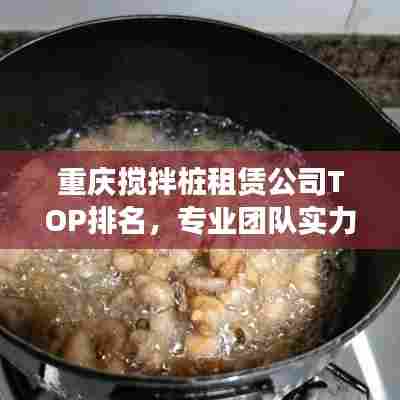 重庆搅拌桩租赁公司TOP排名,专业团队实力比拼!