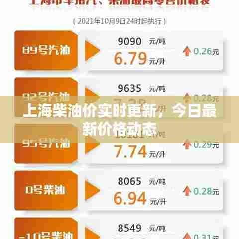 上海柴油价实时更新,今日最新价格动态