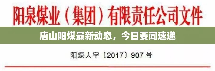 唐山阳煤最新动态,今日要闻速递