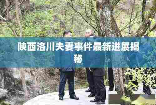 陕西洛川夫妻事件最新进展揭秘