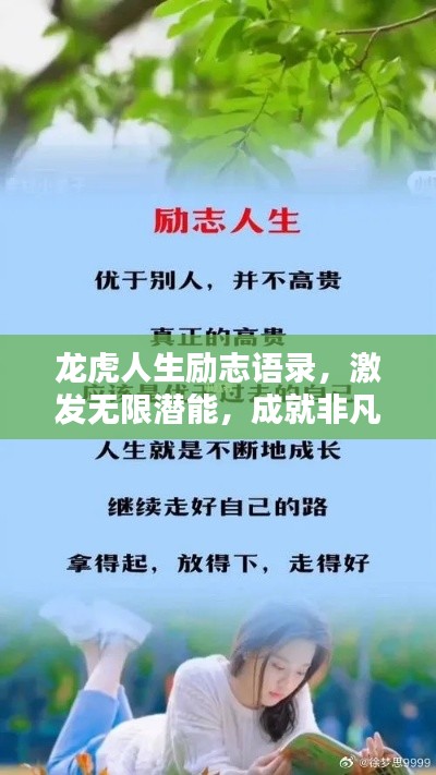 龙虎人生励志语录，激发无限潜能，成就非凡人生