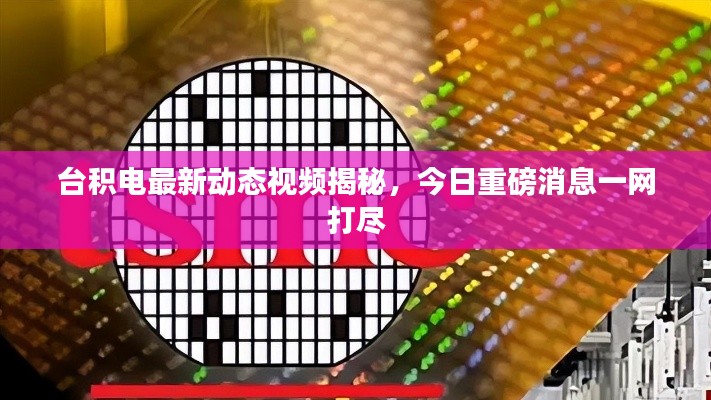 台积电最新动态视频揭秘,今日重磅消息一网打尽