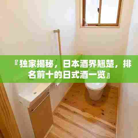 『独家揭秘,日本酒界翘楚,排名前十的日式酒一览』
