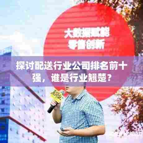 探讨配送行业公司排名前十强,谁是行业翘楚?