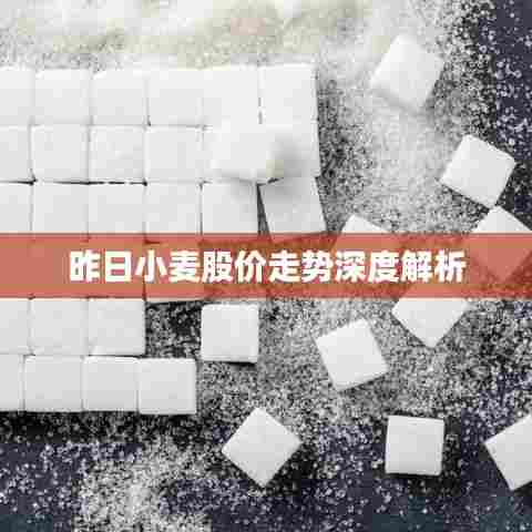 昨日小麦股价走势深度解析