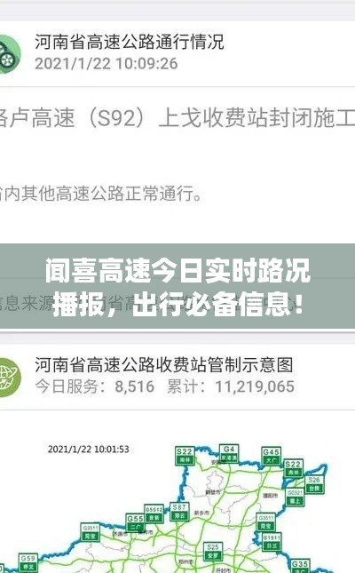 闻喜高速今日实时路况播报,出行必备信息!