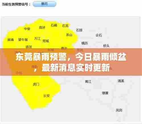 东莞暴雨预警,今日暴雨倾盆,最新消息实时更新