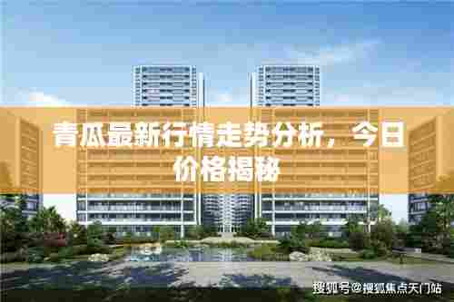 青瓜最新行情走势分析,今日价格揭秘