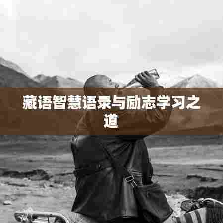 藏语智慧语录与励志学习之道