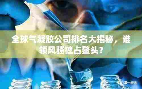 全球气凝胶公司排名大揭秘，谁领风骚独占鳌头？