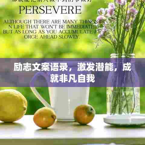 励志文案语录,激发潜能,成就非凡自我