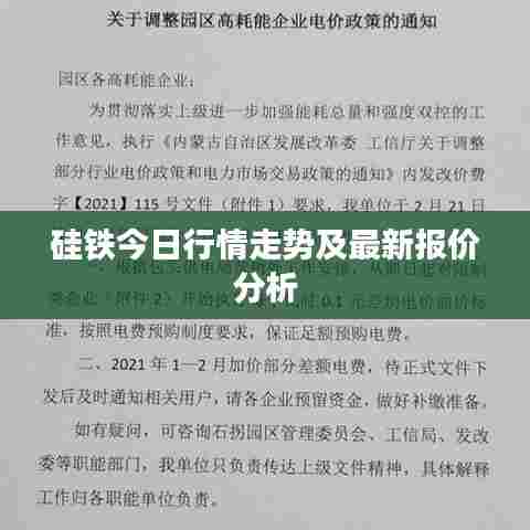 硅铁今日行情走势及最新报价分析