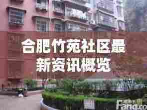 合肥竹苑社区最新资讯概览