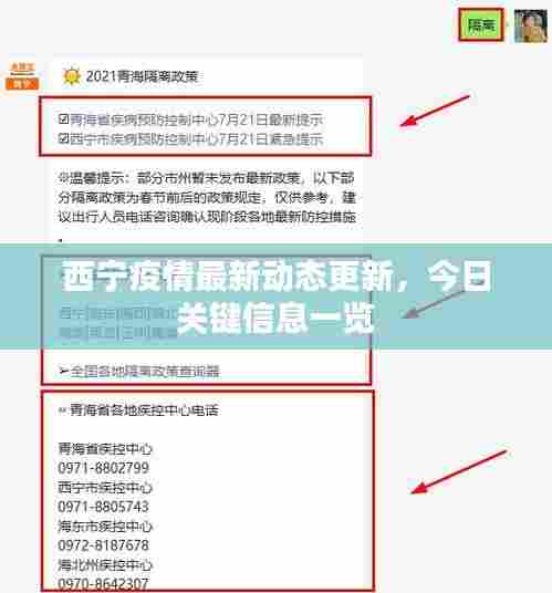 西宁疫情最新动态更新,今日关键信息一览
