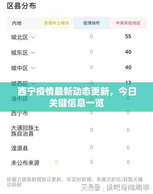 西宁疫情最新动态更新,今日关键信息一览