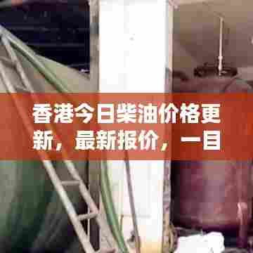 香港今日柴油价格更新,最新报价,一目了然!