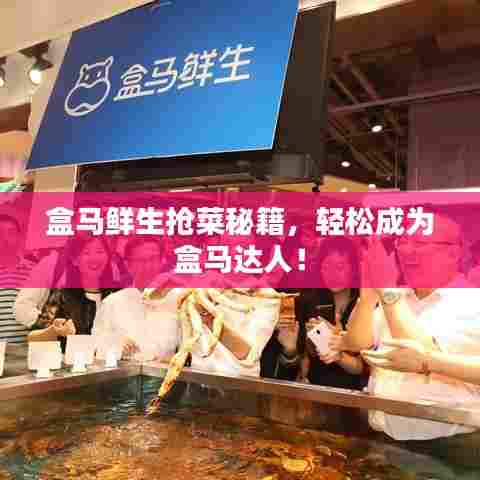 盒马鲜生抢菜秘籍,轻松成为盒马达人!