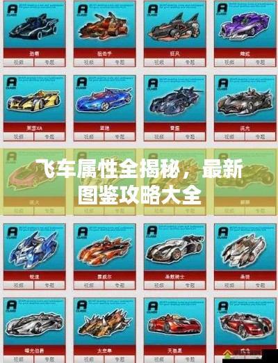 飞车属性全揭秘,最新图鉴攻略大全
