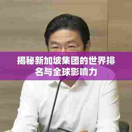 揭秘新加坡集团的世界排名与全球影响力
