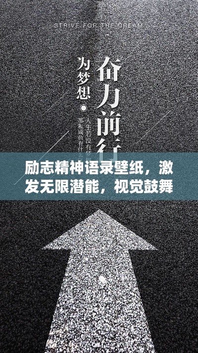 励志精神语录壁纸，激发无限潜能，视觉鼓舞触动心灵力量