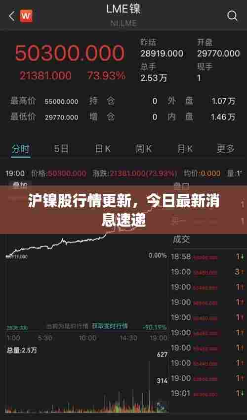 沪镍股行情更新，今日最新消息速递