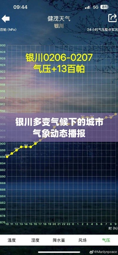 银川多变气候下的城市气象动态播报