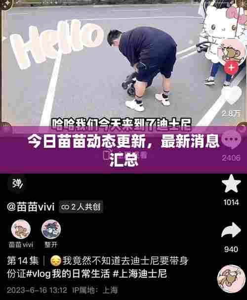 今日苗苗动态更新,最新消息汇总