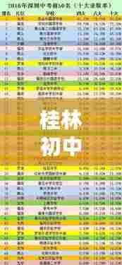 桂林初中排名前十揭晓,名校实力大比拼!