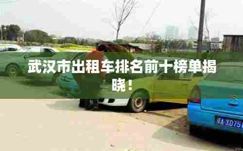 武汉市出租车排名前十榜单揭晓!