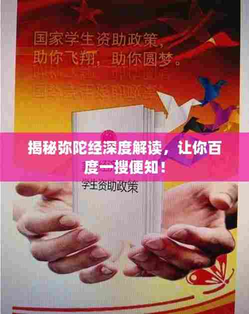 揭秘弥陀经深度解读,让你百度一搜便知!