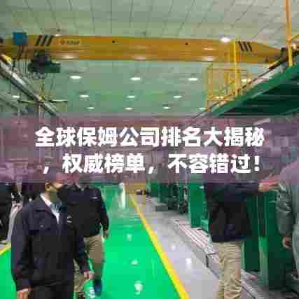 全球保姆公司排名大揭秘,权威榜单,不容错过!