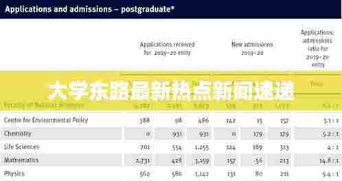大学东路最新热点新闻速递