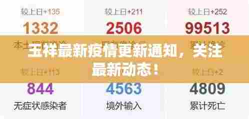玉祥最新疫情更新通知,关注最新动态!