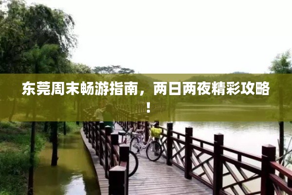 东莞周末畅游指南,两日两夜精彩攻略!